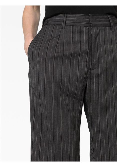 Grey pinstriped tailored trousers - women ALESSANDRA RICH | FAB3300F40731665